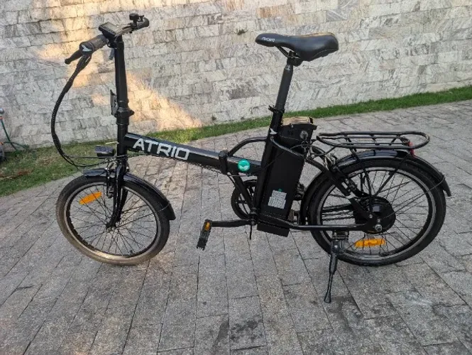 Bicicleta Elétrica Dobrável Atrio Chicago + 2 Baterias! (Pouquíssimo uso / Estado de nova)
