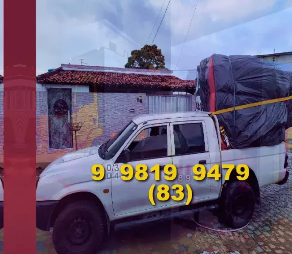 Frete para Tambaú, Manaíra e Cabo Branco! Transportamos sua mudança com segurança.