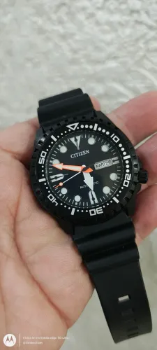 Relógio Citizen Marine sport automático semi-novo completo