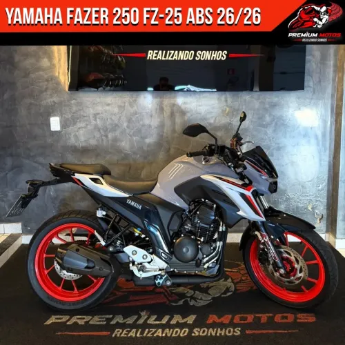 FZ25 250 Fazer 2026 com 3.600KM RODADOS