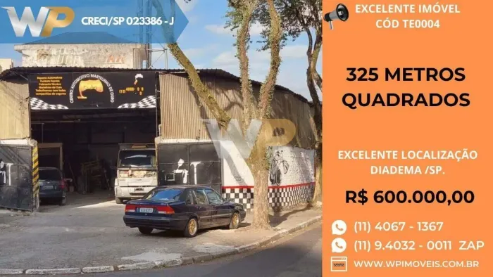 Terreno coberto comercial