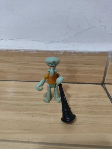 Brinquedo boneco lula molusco Bob esponja Imaginext 