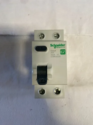 Kit 3 peças IDR Interruptor Diferencial DR Bipolar Schneider 25A Easy9