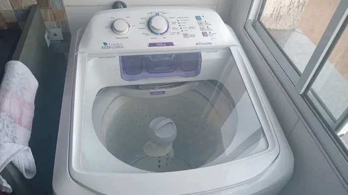 Máquina Eletrolux 10,5kg Turbo Economia Safety Glass Com multicor e perfect Dilution