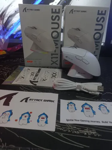 Mouse atack shack x11 nova na caixa 