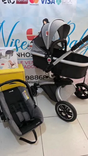Carrinho de bebê 2 em 1