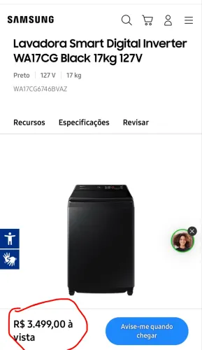 Samsung EcoBubble 17kg