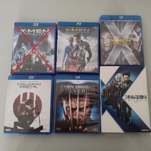 [Blu-ray][DVD] Coleção Filmes Xmen - Wolverine