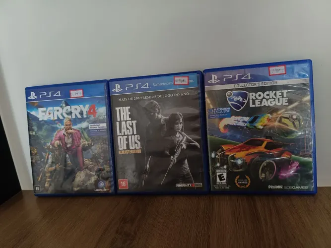 Jogos ps4 mídia física