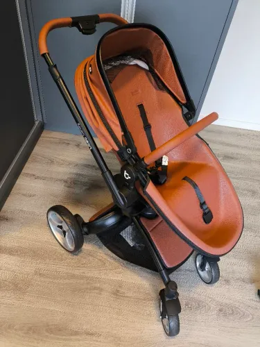 Carrinho de Bebê Candy + Bebê Conforto + Base - Litet + Moisés