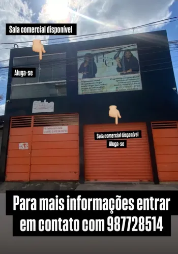 Sala comercial disponível para alugar
