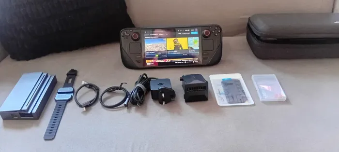Steam Deck Oled + 1 Tb Impecável usado poucas vezes!!