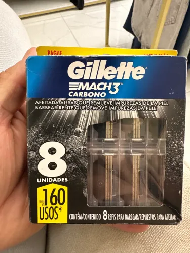 Gillette mach 3 carbono