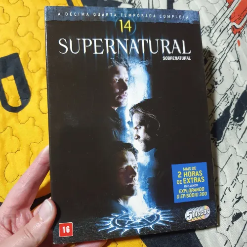 Dvd Supernatural Sobrenatural Temporada 14 Original