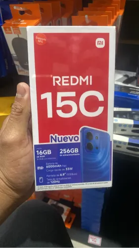 Celular Redmi 15C 256Gb LACRADO