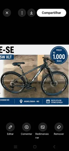 Bicicleta KSW - MEGA RANGE- OTIMO ESTADO - Único dono.