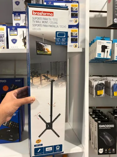 Suporte de Teto Brasforma para TV máximo 60 Polegadas
