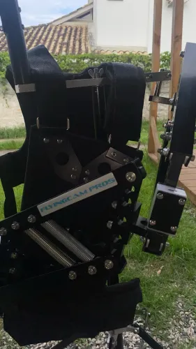 Steadycam profissional + colete + braço Dimtec Flying cam pro 5