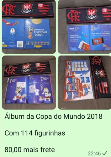 3 Álbuns de Copas do Mundo: Rússia e Brasil