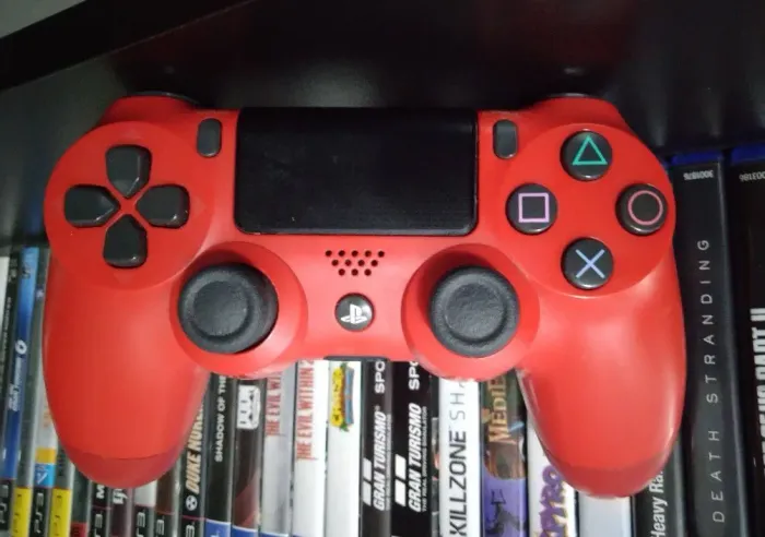 Dualshock 4 click de mouse, analógico TMR e USB tipo C