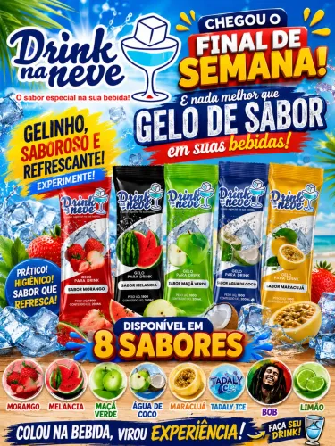 Gelo de sabor