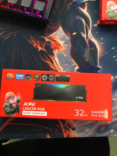 Memória DDR5 32gb 6400hz CL32