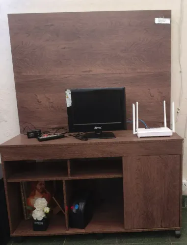 Rack com painel