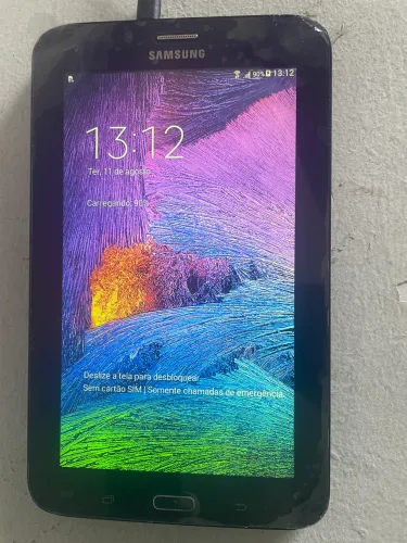 Tablet Samsung 7polegadas pega chip