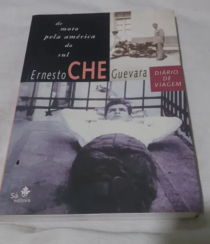 Livro de moto pela América do Sul Che Guevara diário de viagem diário de motocicleta