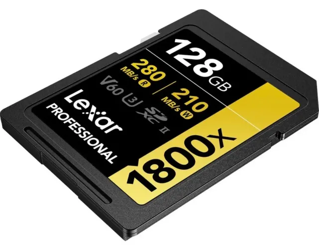 Cartão Memoria Sdxc Lexar 128gb Professional 