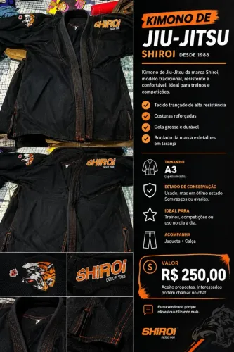 Kimono Jiu-Jitsu A3