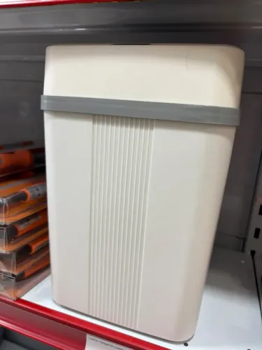 Lixeira que abre a tampa sozinha automática inteligente