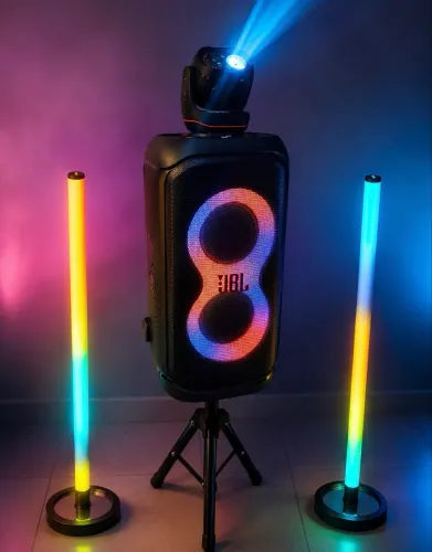 JBL PartyBox Stage 320 + JBL PartyLight 