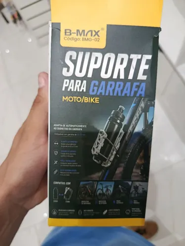 Suporte para garrafa moto e bike