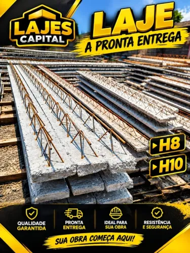 laje a pronta entrega h8 .h10