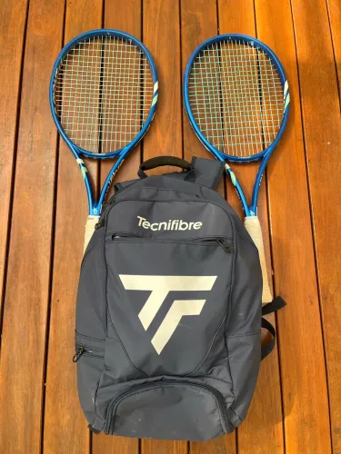 Duas Raquetes Tecnifibre Tfight 305s Id + Mochila