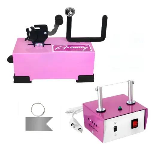 Maquina De Laços + Máquina De Fazer Fuxico E Corte