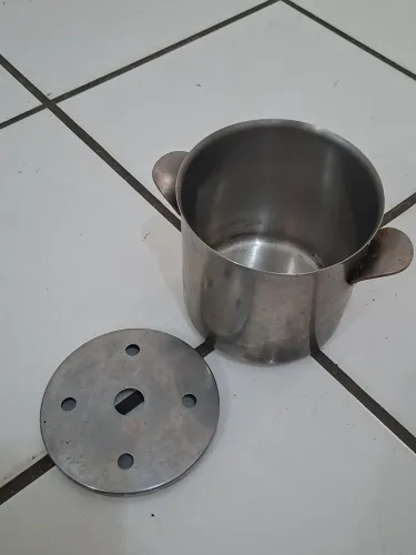 Porta gelo de inox