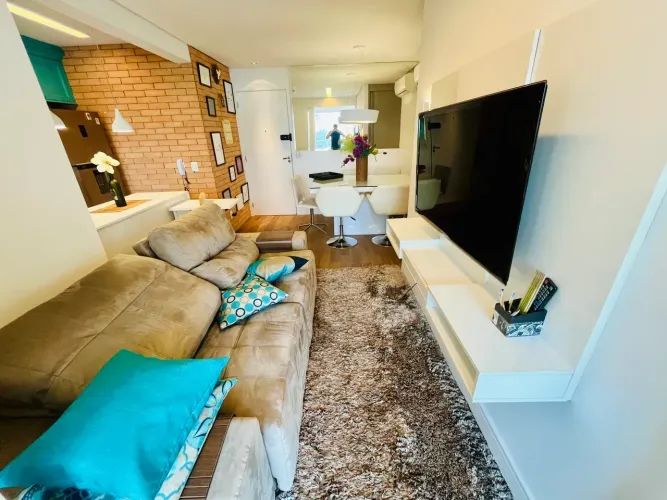Apartamento para locação no Brooklin com 66m2, 2 Quartos, 1 vaga - São Paulo SP