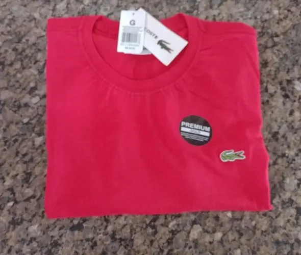 camisa lacoste premium gold