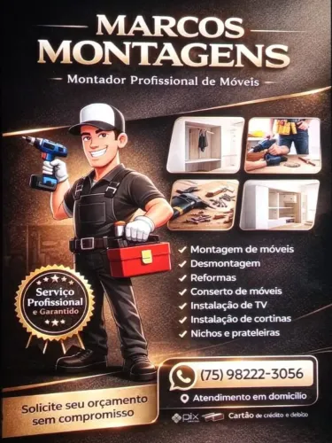 Montador de móveis em geral