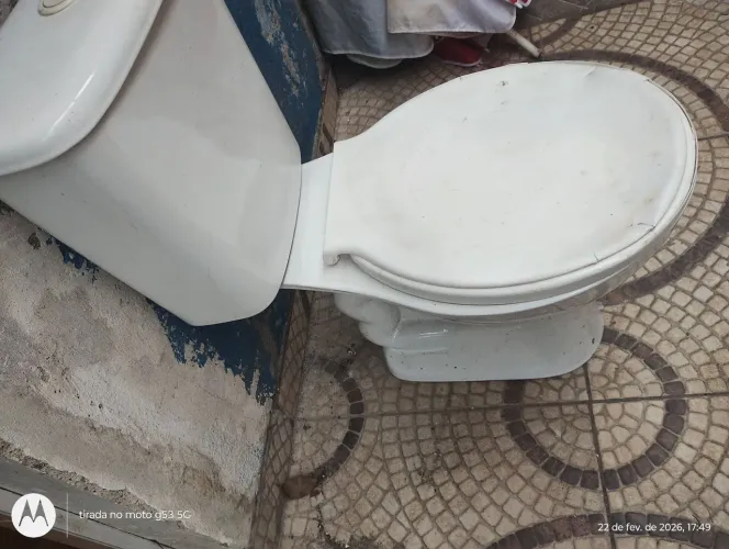 Vaso sanitário acoplado 