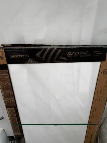 Porcelanato Frozen Lux Polido 60x120cm Biancogres