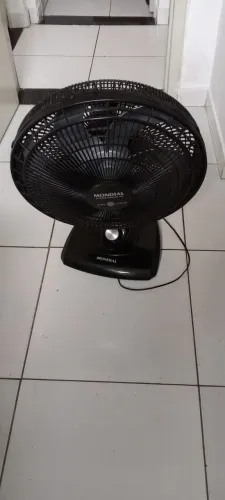 Ventilador Mondial Super Power 40cm Preto (Funcionando Perfeitamente)