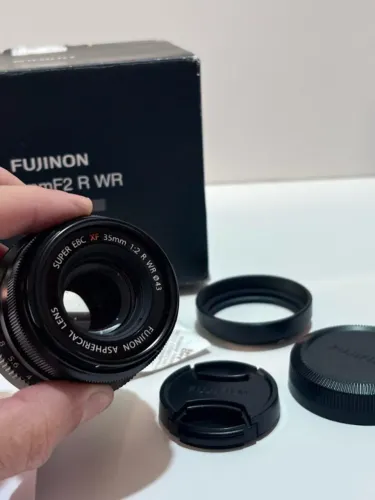 Lente Fujifilm Xf 35mm F/2 R Wr Preta - Impecável!