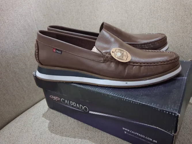 Sapato masculino Couro Natural