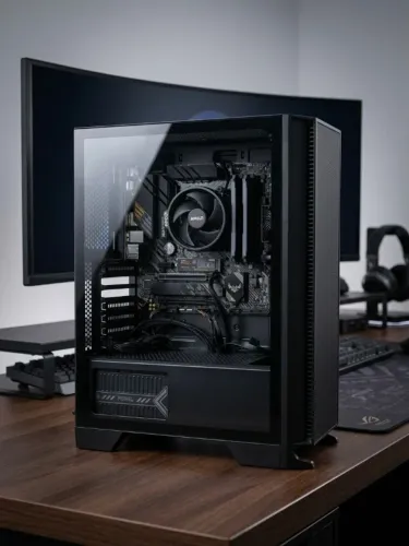 PC Gamer Ryzen 5 5600 + 16GB Corsair + B550 TUF + SSD NVMe