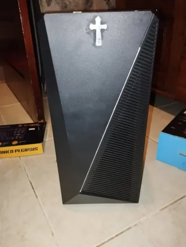 Gabinete Gamer K-Mex Demon I - Vidro Temperado + RGB