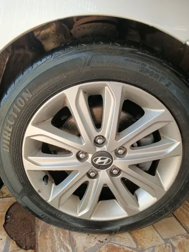 RODAS ARO 16 ORIGINAL HYUNDAI ELANTRA, FURAÇÃO 5X114.3 MM,  2.500