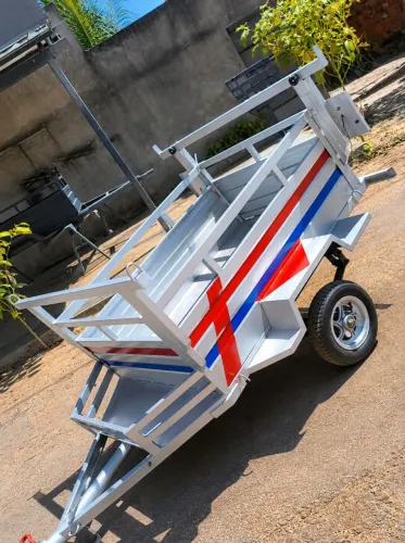 Carretinha para moto _ Nova! Com Nota Fiscal